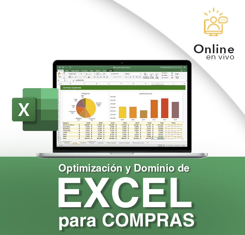 Optimización y dominio de Excel para COMPRAS - Online en Vivo -