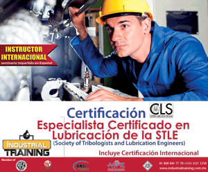 Certificacion CLS Especialista Certificado en Lubricacion de la STLE