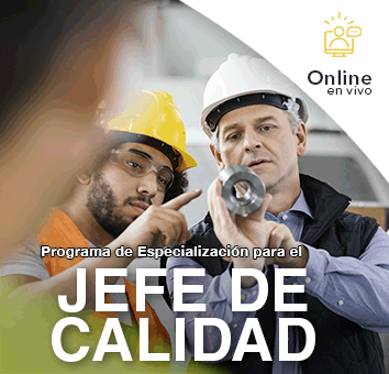 Programa Imprescindible para el JEFE DE CALIDAD- Online en VIVO-