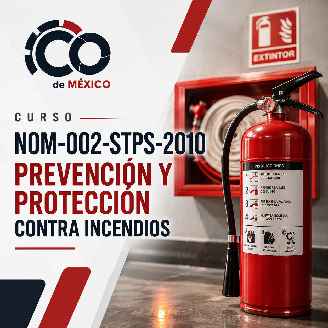 CURSO NOM-002-STPS-2010 PREVENCION Y PROTECCION CONTRA INCENDIOS