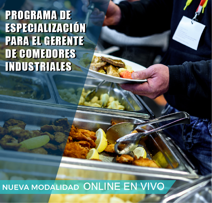 PROGRAMA DE ESPECIALIZACION PARA EL GERENTE DE COMEDORES INDUSTRIALES.
