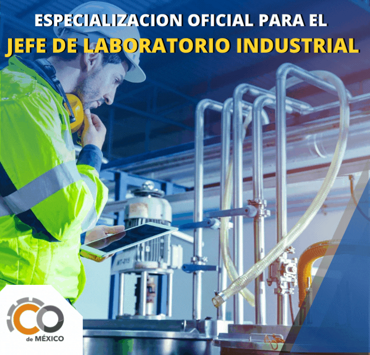 ESPECIALIZACION  OFICIAL PARA EL JEFE DE LABORATORIO INDUSTRIAL