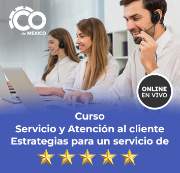 Curso Servicio y Atención al cliente, estrategias para un servicio de 5 estrellas