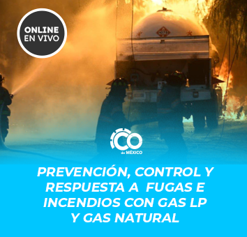 Prevención, Control y Respuesta a Fugas e Incendios con Gas LP y Gas Natural