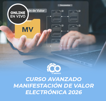 CURSO AVANZADO: Manifestación de Valor Electrónica 2026