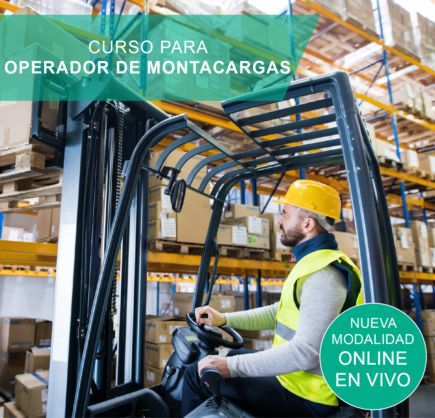Curso Oficial para Operador de Montacargas