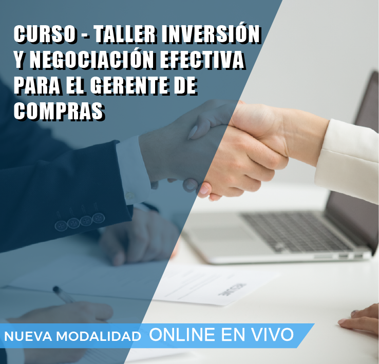 INVERSION Y NEGOCIACION EFECTIVA PARA EL GERENTE DE COMPRAS