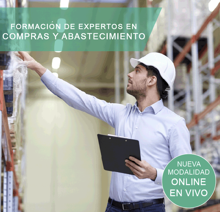 ONLINE-EN VIVO FORMACION DE EXPERTOS EN COMPRAS Y ABASTECIMIENTO
