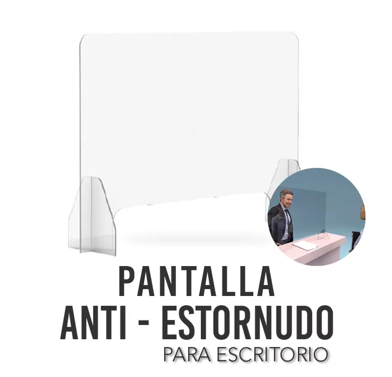 PANTALLAS DE PROTECCIÓN ANTIESTORNUDO STAY SAFE
